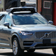 An Uber-owned Volvo XC90